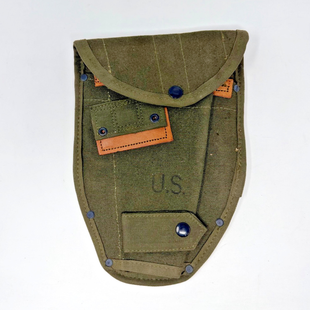 U.S. Military M-1956 Entrenching Tool Carrier Cover OD Canvas Vietnam